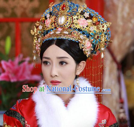 China Ancient Empress Handmade Imperial Royal Hat