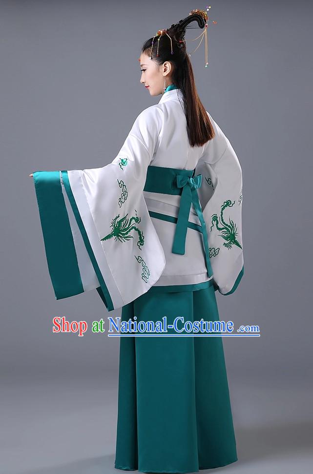 Asian China Traditional Chinese Clothing Hanfu National Costumes