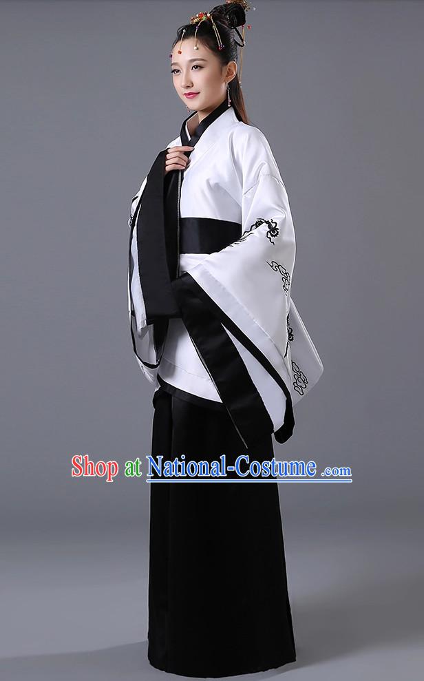 Asian China Traditional Chinese Clothing Hanfu National Costumes