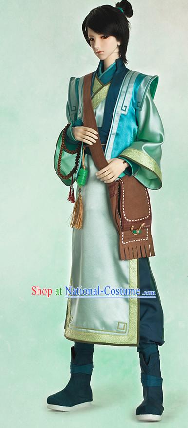 Ancient Chinese Student Costumes for Men Asian Halloween Ideas