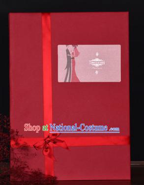 Beautiful Wedding Guest Signatures Cloth Book