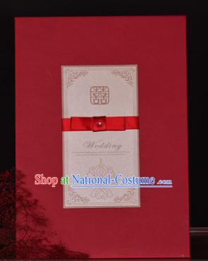 Romantic Wedding Guest Signatures Cloth Book