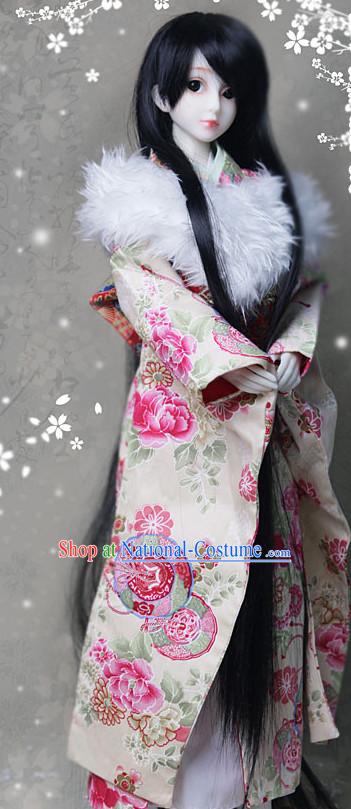 Asian Fashion Chinese Noblewomen Cosplay Costumes and Long Wig