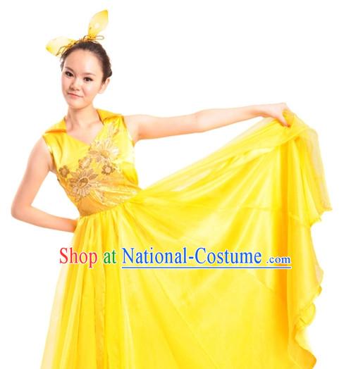 China Shop Chinese Dance Costumes Complete Set for Women