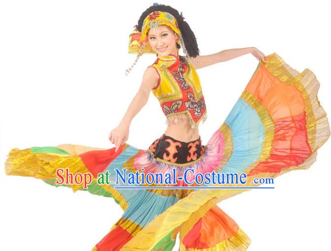 China Shop Chinese Dance Costumes Dancewear Complete Set for Women