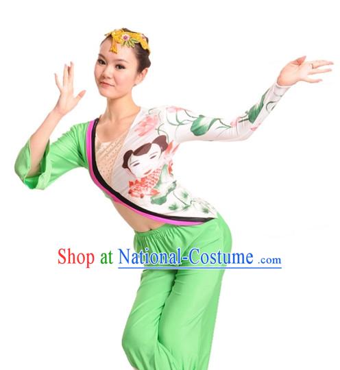 China Shop Chinese Classical Dance Costumes Girls Dancewear for Women