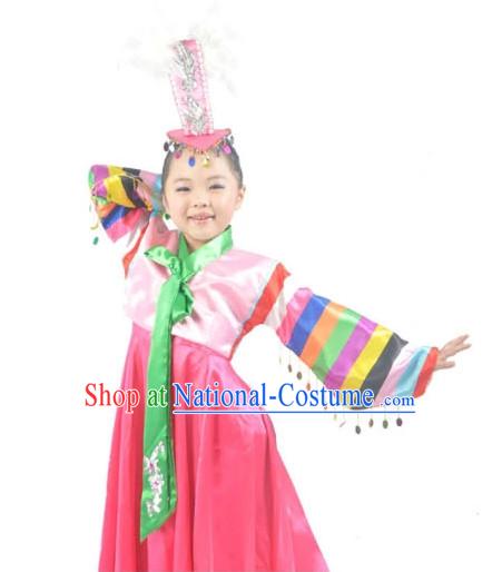 China Shop Chinese Korean Ethnicl Dance Costumes Ballerina Costume Kids Dancewear