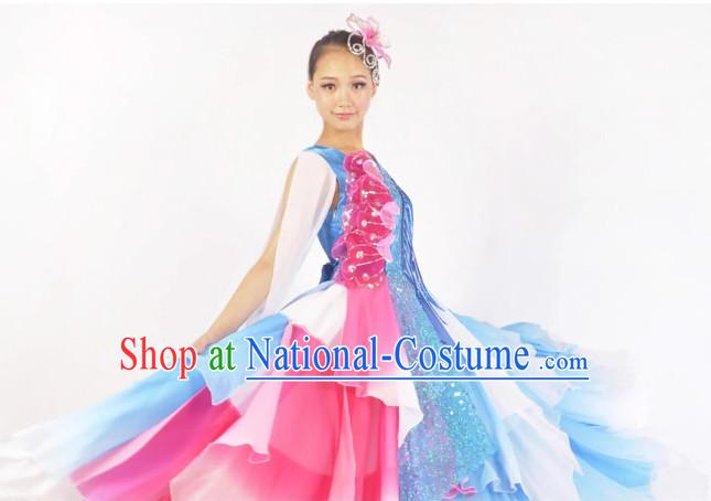 China Shop Chinese Dance Costumes Ballerina Costume Burlesque Costumes Salsa Costumes