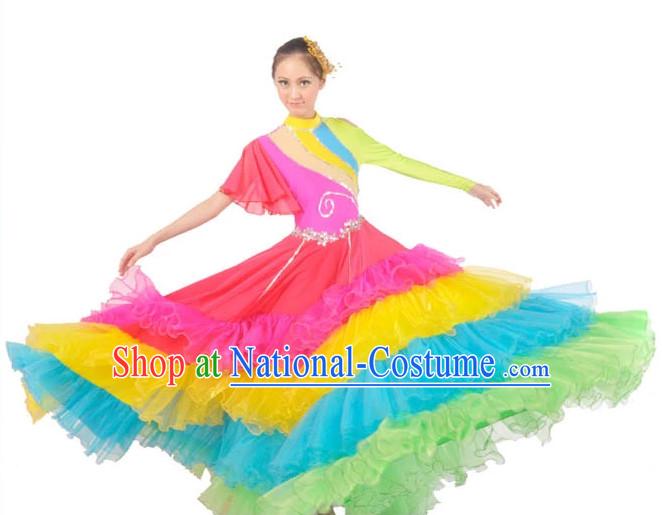 China Shop Chinese Stage Performance Dance Attire for Women