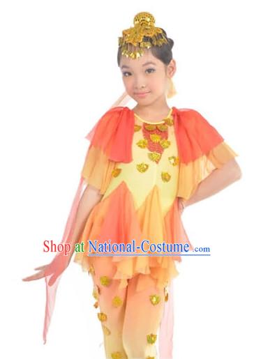 China Kids Dance Costumes Ballerina Costume Burlesque Costumes Salsa Costumes