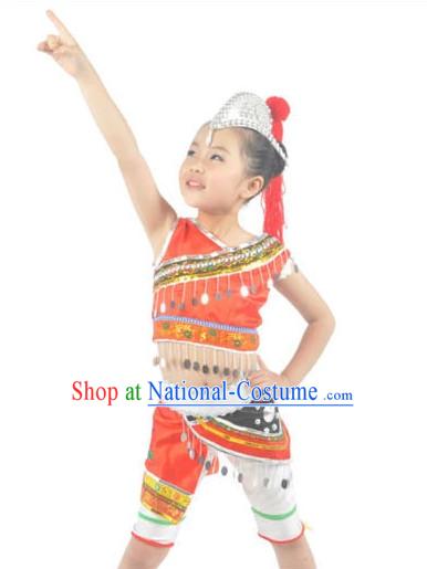 Custom Made Asian Kids Costume Ballerina Costume Burlesque Costumes Salsa Costumes