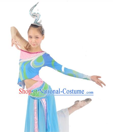 Custom Made Chinese Dance Costumes Ballerina Costume Burlesque Costumes Salsa Costumes