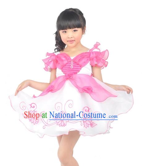 Custom Made Chinese Kids Team Dance Costumes