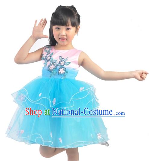 Custom Made Chinese Kids Team Dance Costumes