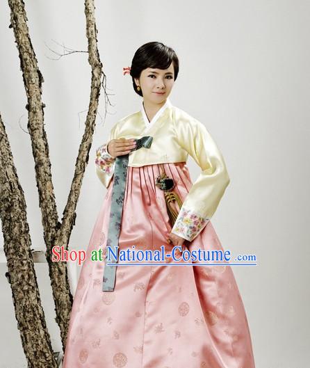 Korean Formal Costumes Hanboks Complete Set