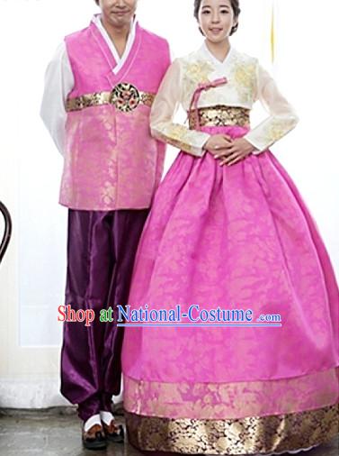 Top South Korean Hanbok Wedding Dresses Complete Set for Couples