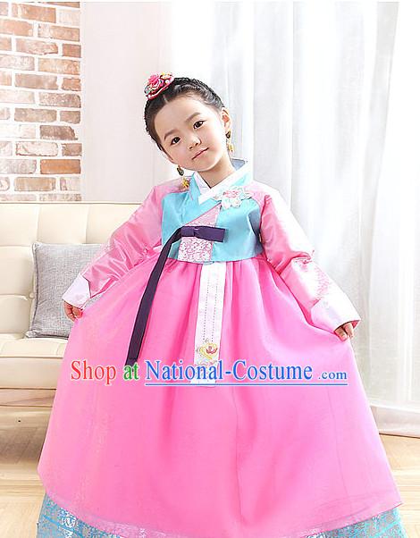 Top South Korean Kids Hanbok Clothing Complete Set