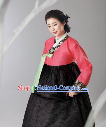 Traditional Korean Female Hanbok Outfits Complete Set