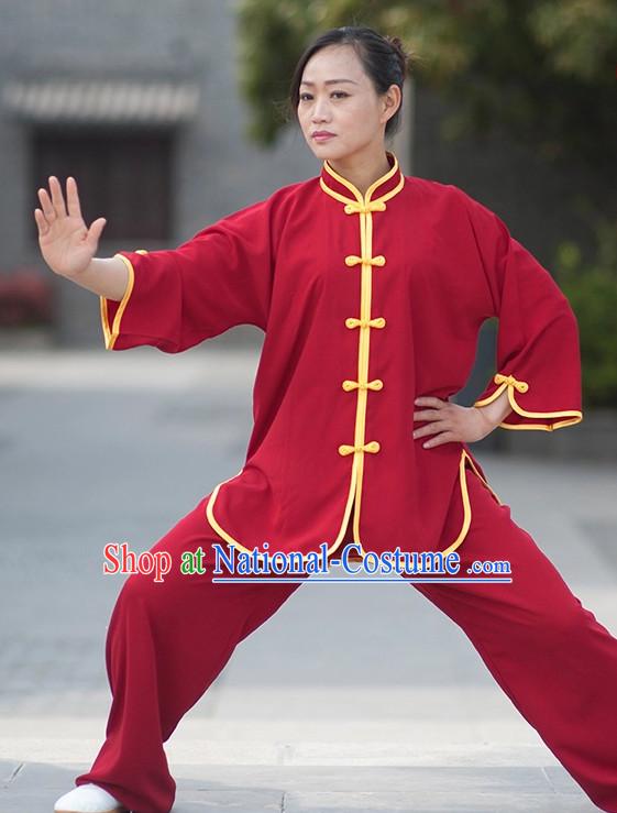 Asian Professional Tai Chi Short Sleeved Uniform