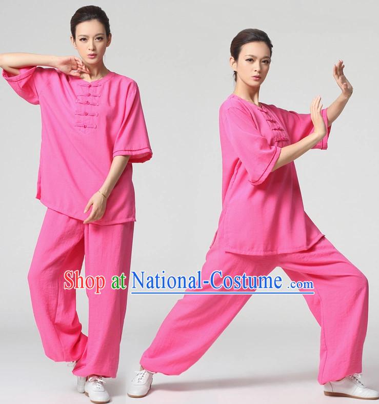 Top Asian China Tai Ji Short Sleeves Uniform for Women