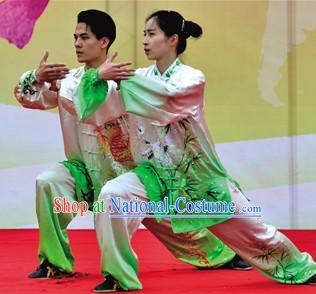 Top Asian Chinese Female Tai Chi Qi Gong Yoga Uniform