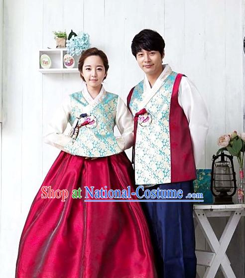 Top Korean Official Hanbok Wedding Dresses for Men and Women