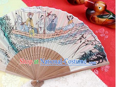 Korean Traditional Handmade Decoration Fan