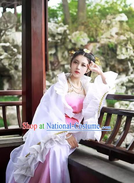 Asian Fashion Chinese Princess Halloween Costumes for Women