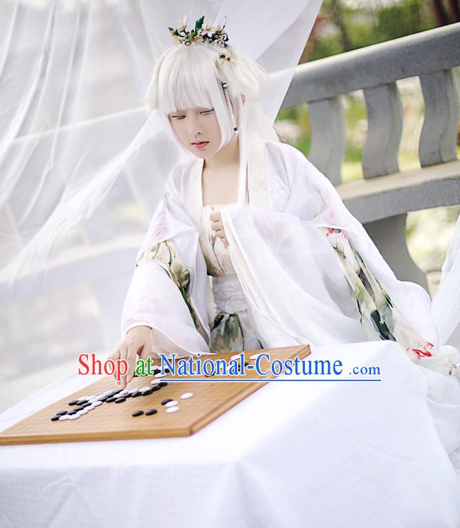 Chinese Fairy Hanfu Cosplay Halloween Costumes Carnival Costumes for Women