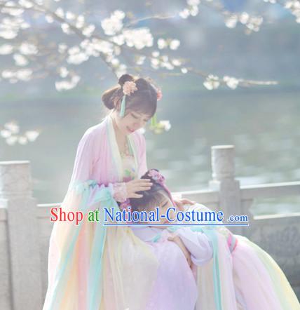 Chinese Lady Hanfu Cosplay Halloween Costumes Carnival Costumes for Women