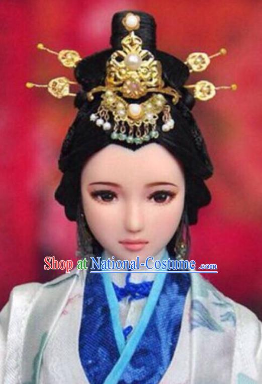 Chinese Traditional Style Female Empress Hair Jewelry