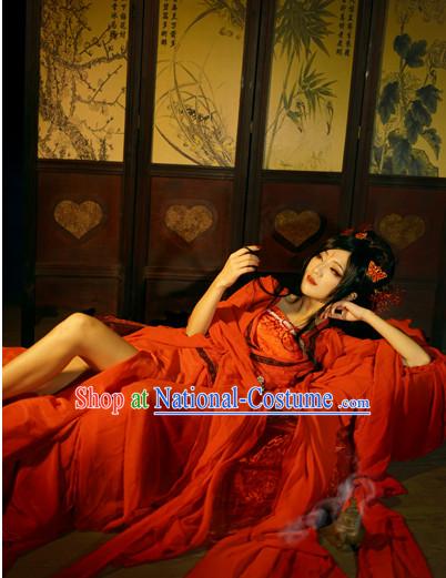 Chinese Costume Asian Fashion China Civilization Sexy Bridal Wedding Dress Traditional Clothing