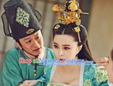 Chinese Traditional Empress Hair Accessories and Jewelry