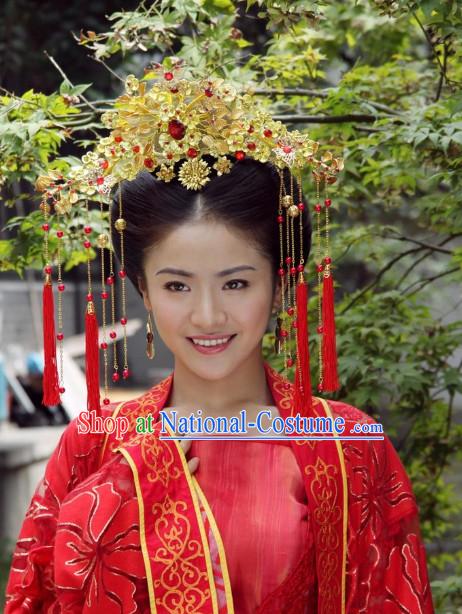 Chinese Traditional Phoenix Coronet Hair Accessories Jewelry