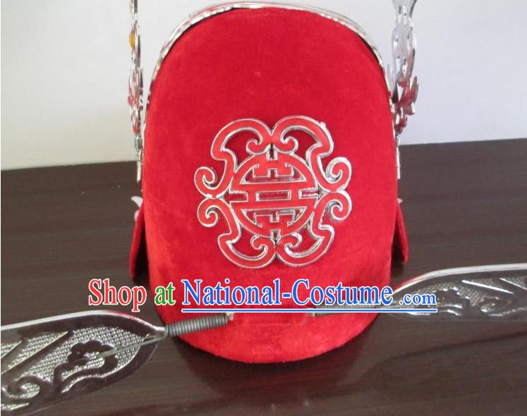 Chinese hat headwear China traditional hat official hat head wear