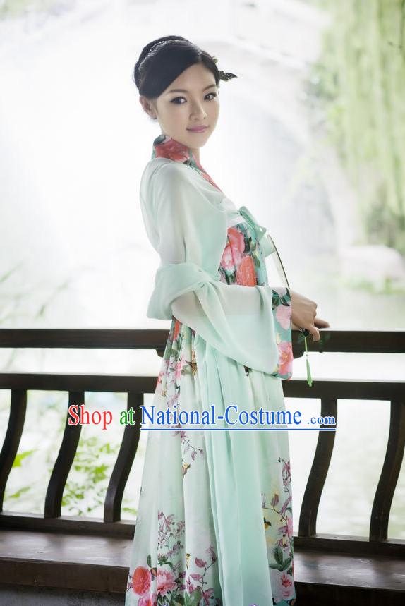 Asian Fashion Oriental Dresses Chinese Hanfu Plus Size Classy Dresses