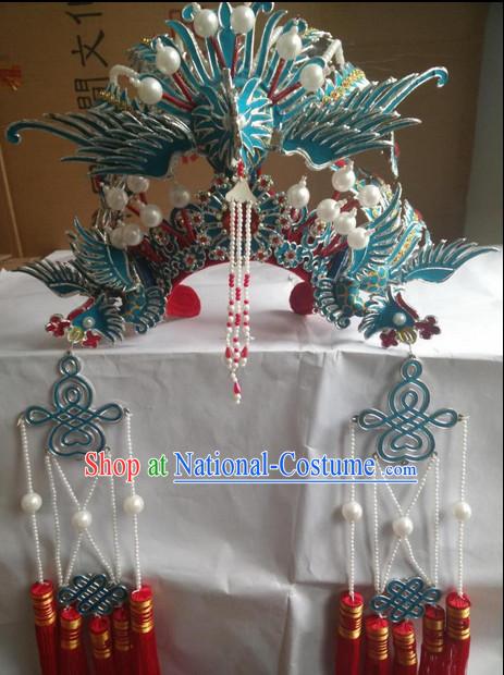 Oriental China Stage Performance Princess Phoenix Hat Crown