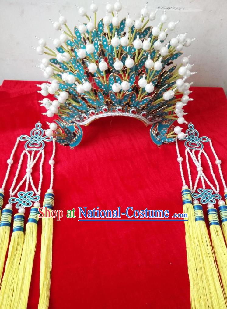 Oriental Chinese Traditional Phoenix Coronet Hat