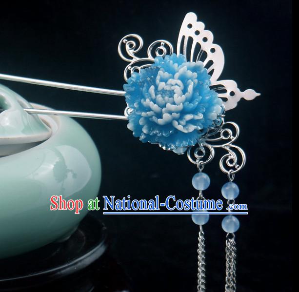 Handmade Chinese Traditional Ladies Hair Jewelry