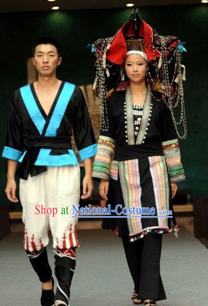 Oriental Clothing Chinese Traditional Ethnic Plus Size Clothing for Men and Women