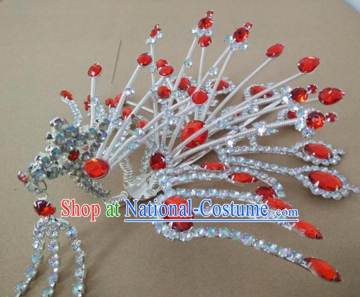 Chinese Traditional Opera Hua Dan Phoenix Hair Jewelry