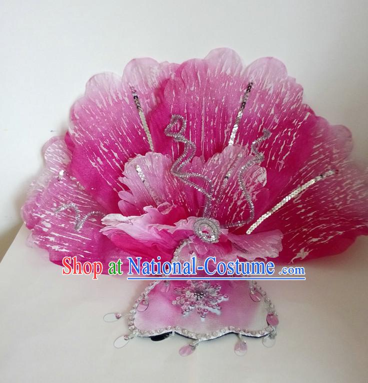 Chinese Classical Dance Peony Hair Decorations