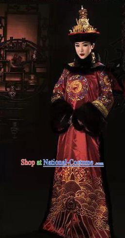 Chinese empress costumes qing dynasty manchu costume