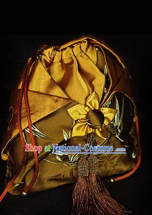 Chinese Classical Hanfu Accessories Traditional Handmade Designer Hand Bags Handbags