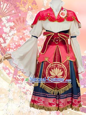 Asian Chinese Fashion Princess Plus Size Custom Made Halloween Costumes Cosplay Costumes