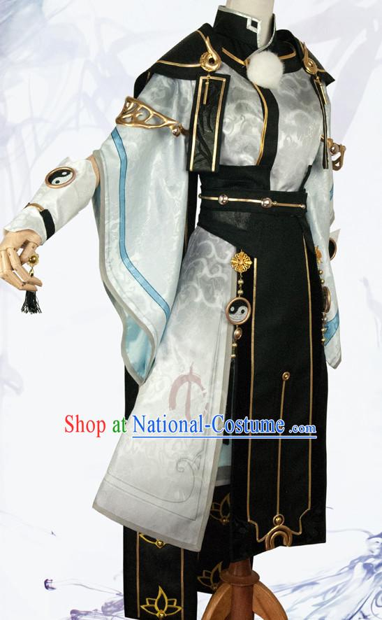 Asian Chinese Fashion Warrior Plus Size Custom Made Halloween Costumes Cosplay Costumes