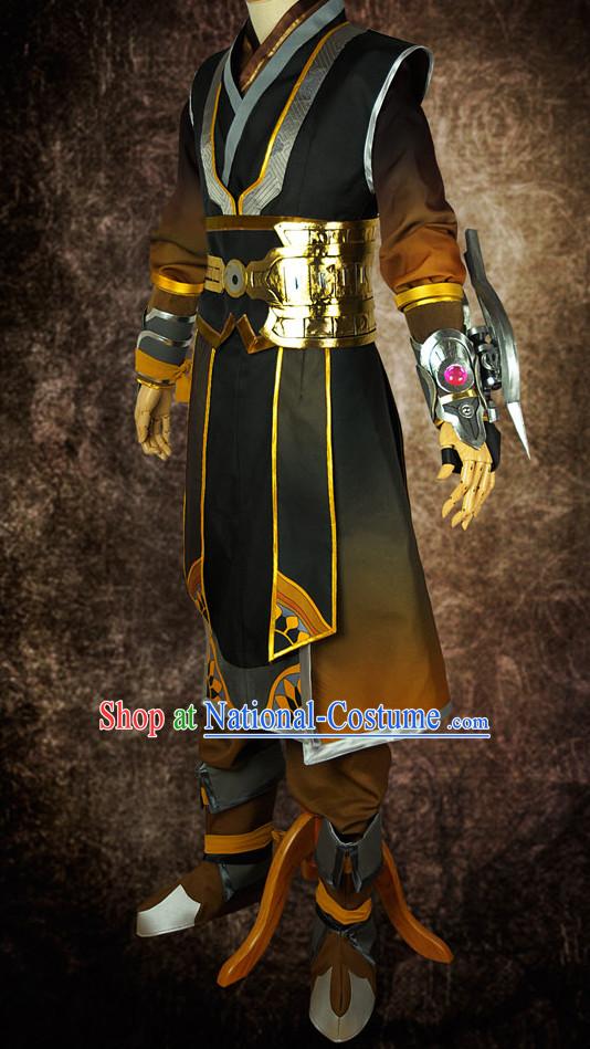 Asian Chinese Fashion Swordman Halloween Costumes Cosplay Costumes Plus Size Cosplay Costumes