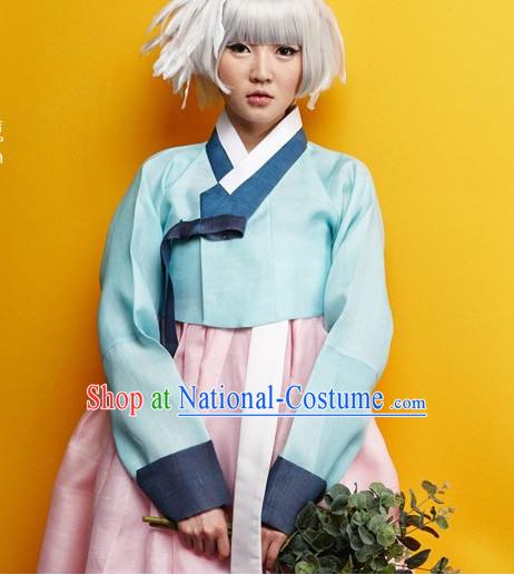 Korean Traditional Hanbok Formal Dresses Special Occasion Dresses for Women