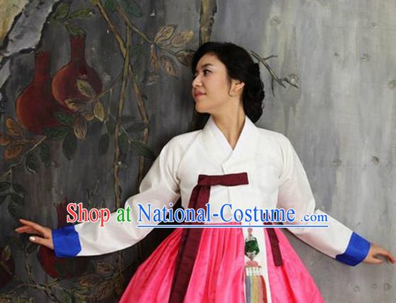 Korean Traditional Hanbok Formal Dresses Special Occasion Dresses for Women