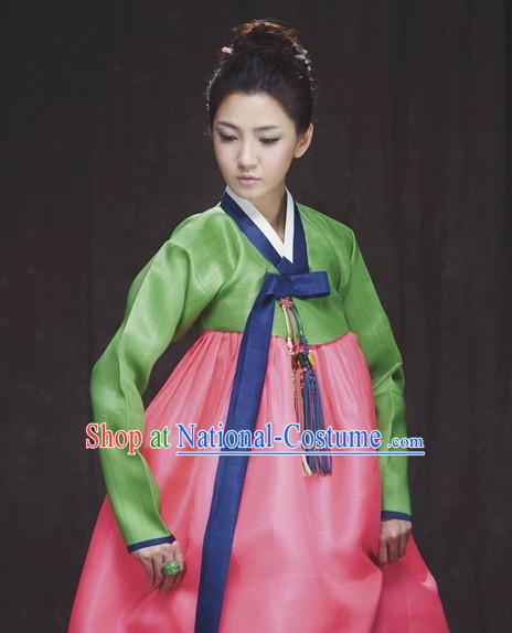 Korean Traditional Dress Hanbok Formal Dresses Special Occasion Dresses for Girls